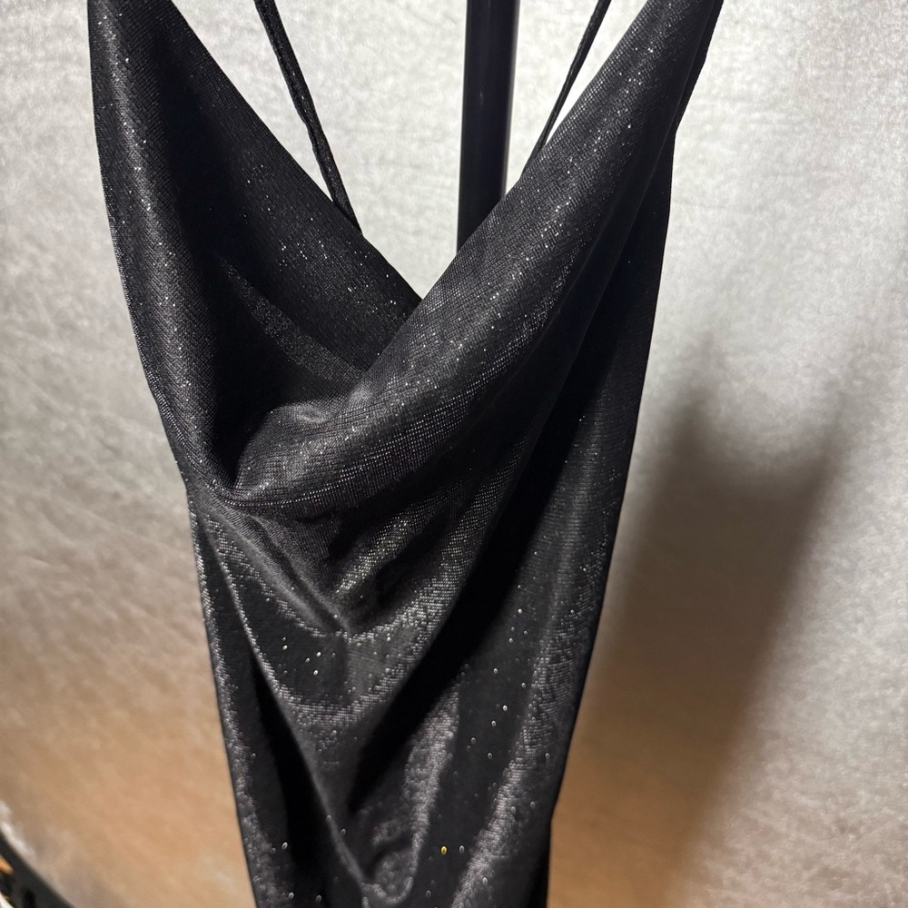 SHEIN Black Strappy Mini Dress - Picture 2 of 4